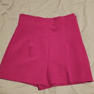 Zara high-waisted shorts